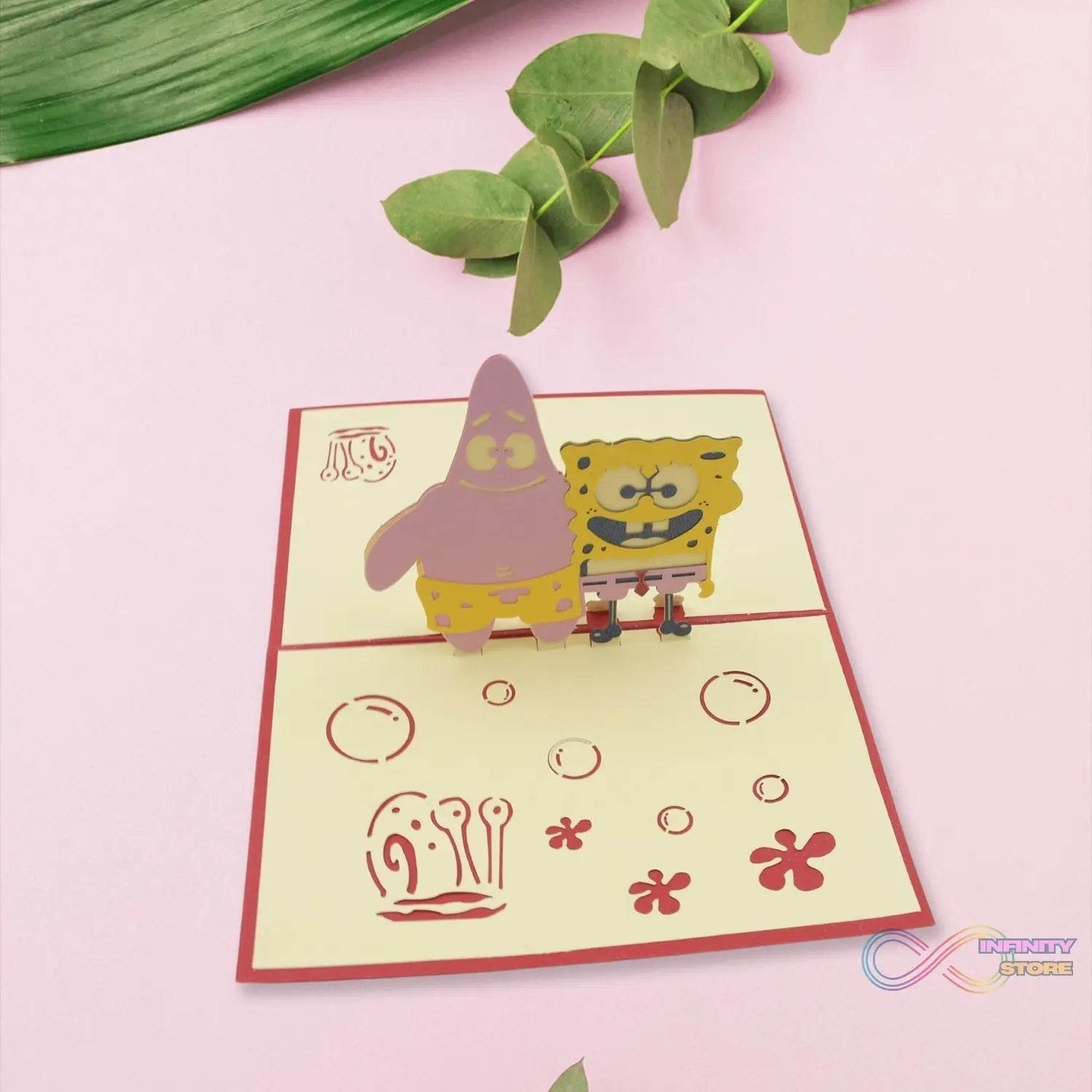 3D Pop-Up Greeting Card (1 Pc): Birthday, Love, Christmas - infinityexculsivestore.com