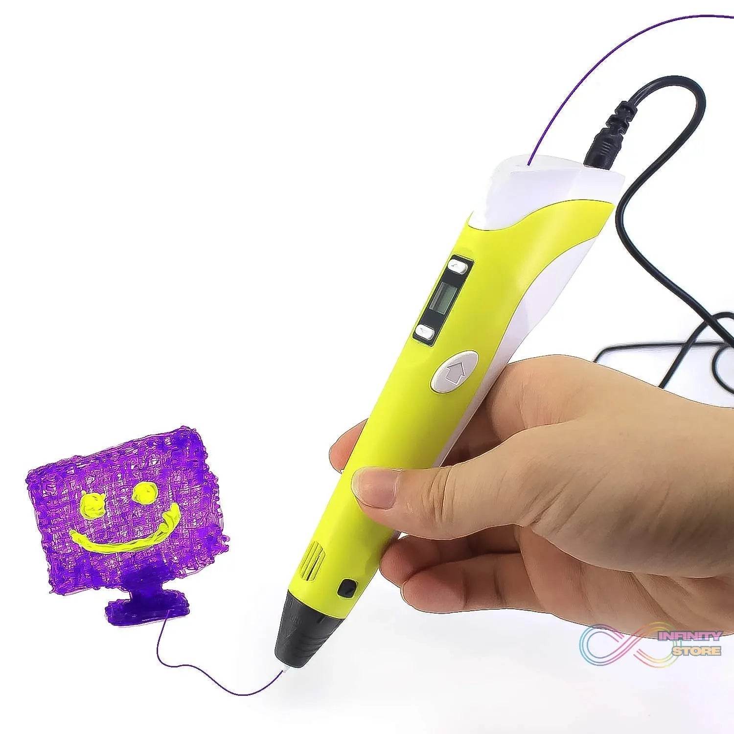 3D Printing Pen Set Easy, Drawing Pen for Kids and Adults (1 Pc) - infinityexculsivestore.com