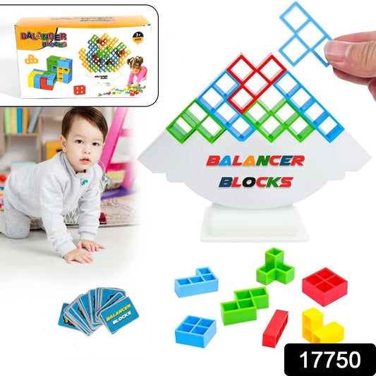 3D Tower Game, Tower Balance Game, Tower Stacking Game Adult Kid Tower Stacking Blocks Balance Game Blocks Building Toys for Kids Age 3+ Years (16 Pcs Set) - infinityexculsivestore.com