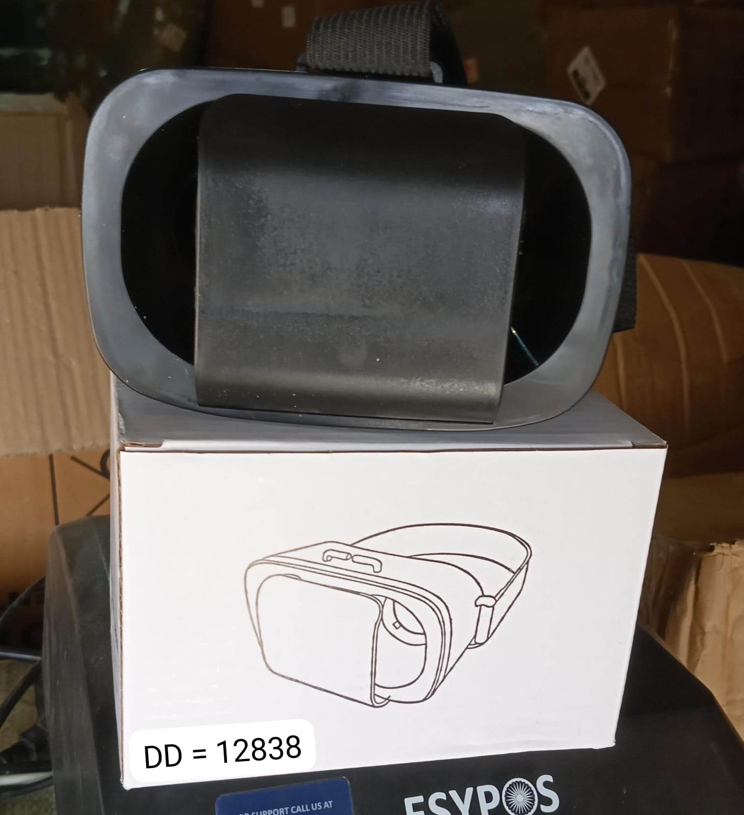 3D VR Glasses Virtual Reality Goggles Headset for All Smartphone VR Goggles-For 3D VR Movies Video Games (1 Pc) - infinityexculsivestore.com