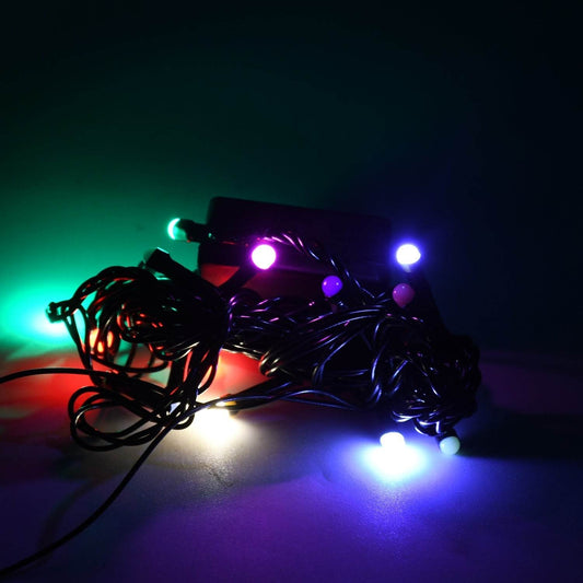 3Mtr Home Decoration Diwali & Wedding LED Christmas String Light Indoor and Outdoor Light ,Festival Decoration Led String Light, Multi-Color Light 1.4MM (15L 3 Mtr) - infinityexculsivestore.com