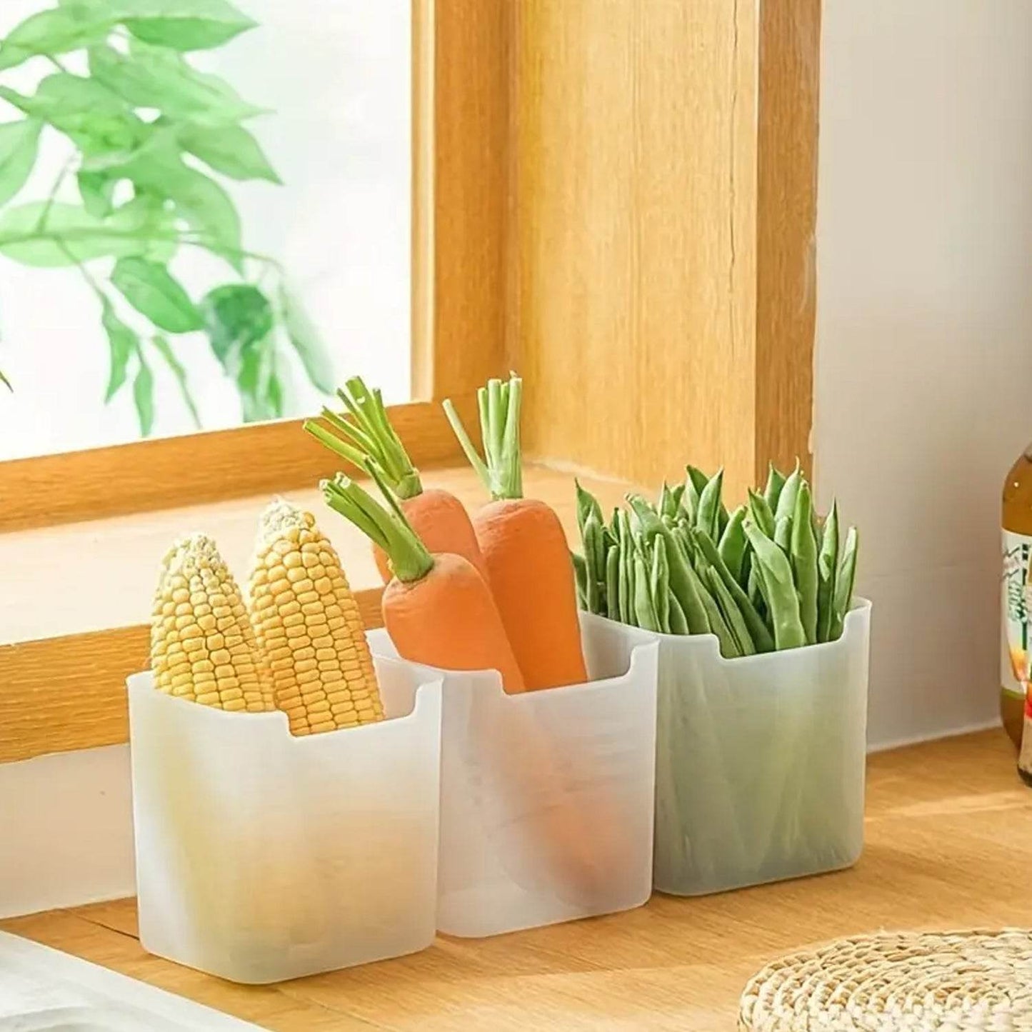 3Pcs Clear Plastic Organizer Storage Versatile Kitchen Drawer Organizer Tray for Desk, Makeup, Bathroom, Kitchen Pantry Cabinet - infinityexculsivestore.com