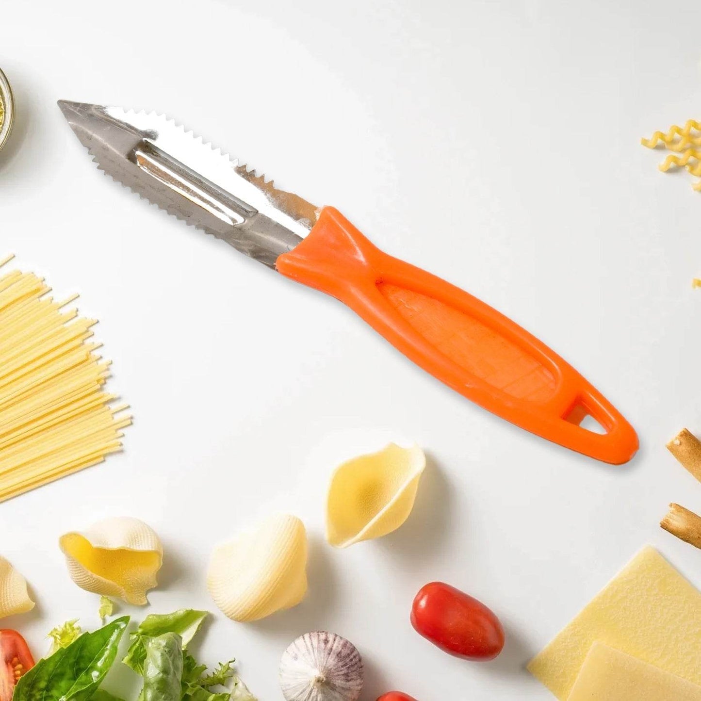 3in1 Multipurpose Stainless Steel Classic Kitchen Knife Set of 3 for Fruits and Vegetable Chopping / Cutting / Peeling, Kitchen Knife / Vegetable Peeler / Plain Knife - infinityexculsivestore.com