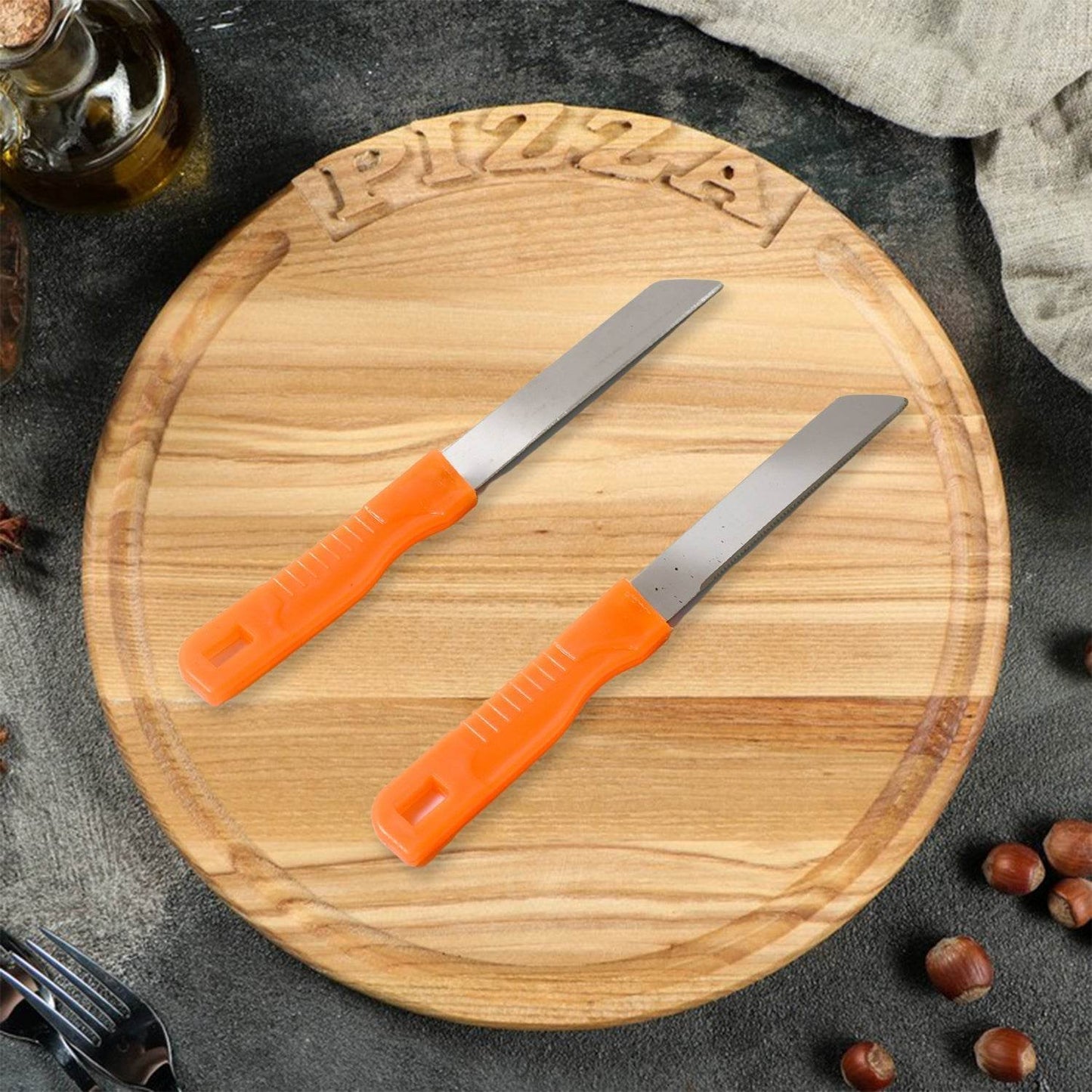 3in1 Multipurpose Stainless Steel Classic Kitchen Knife Set of 3 for Fruits and Vegetable Chopping / Cutting / Peeling, Kitchen Knife / Vegetable Peeler / Plain Knife - infinityexculsivestore.com