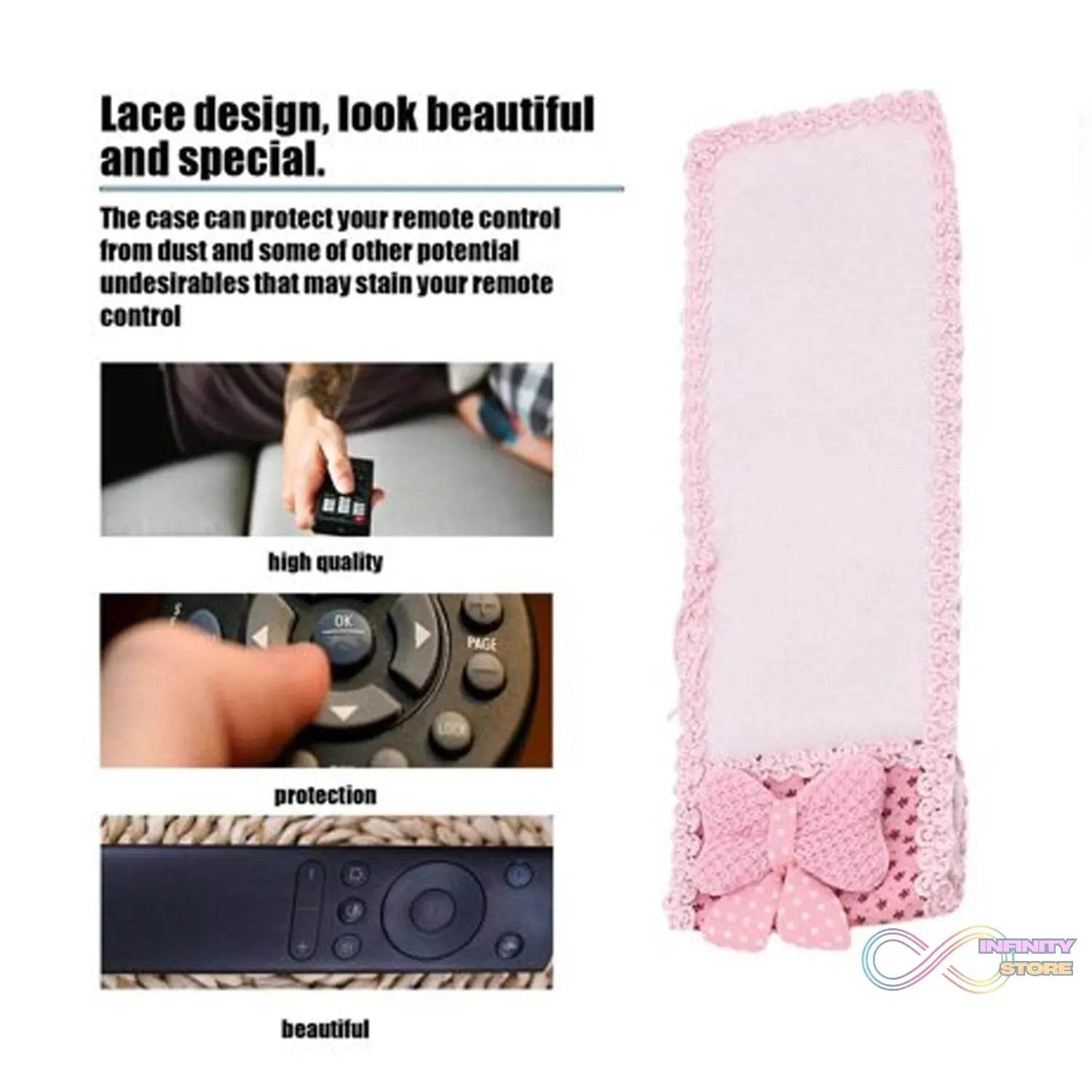3pc Remote Cover for TV, Air Conditioner, D2H, DTH Remote Control Dust Cover (Mix Design / 3 Pc) - infinityexculsivestore.com