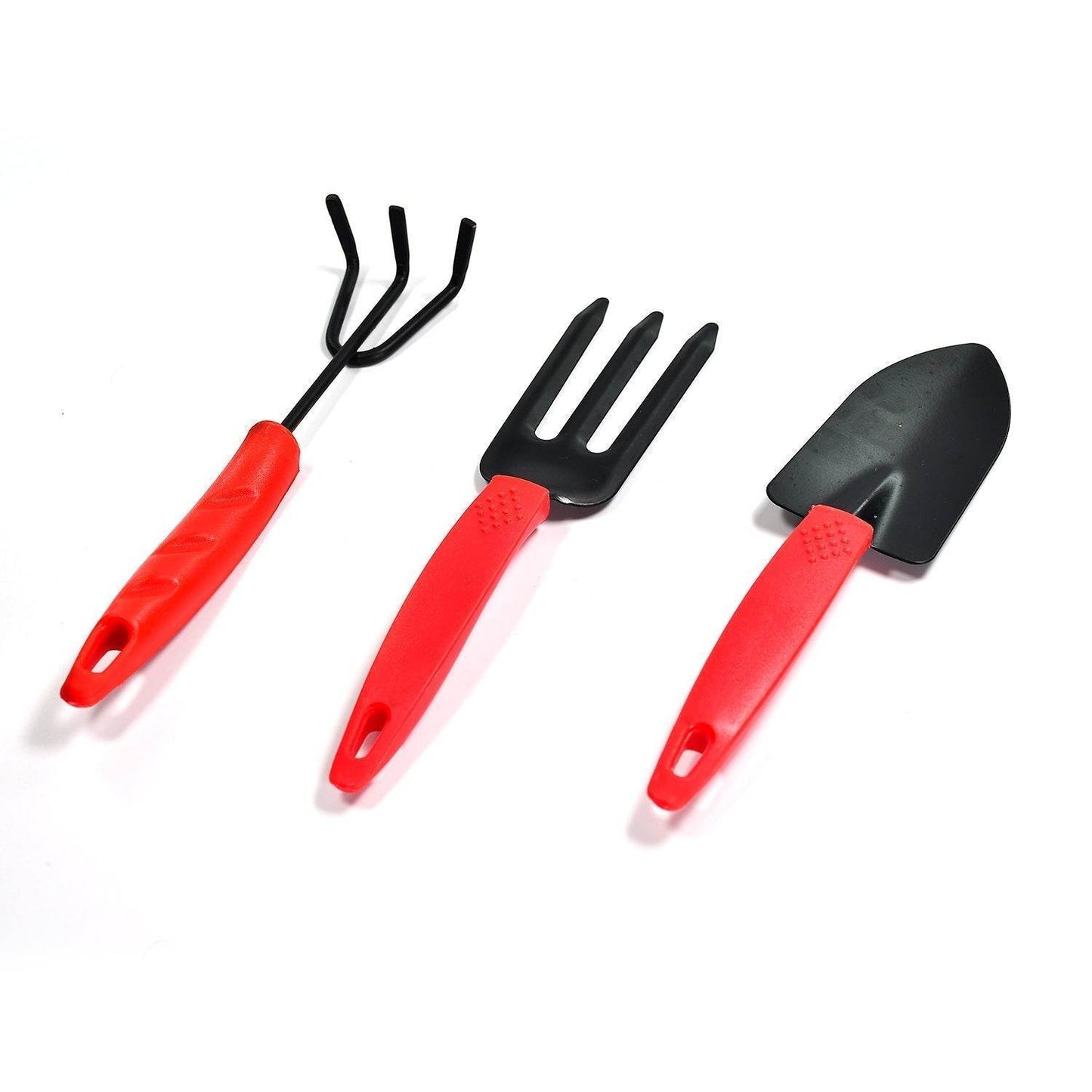 3pcs Small sized Hand Cultivator, Small Trowel, Garden Fork - infinityexculsivestore.com