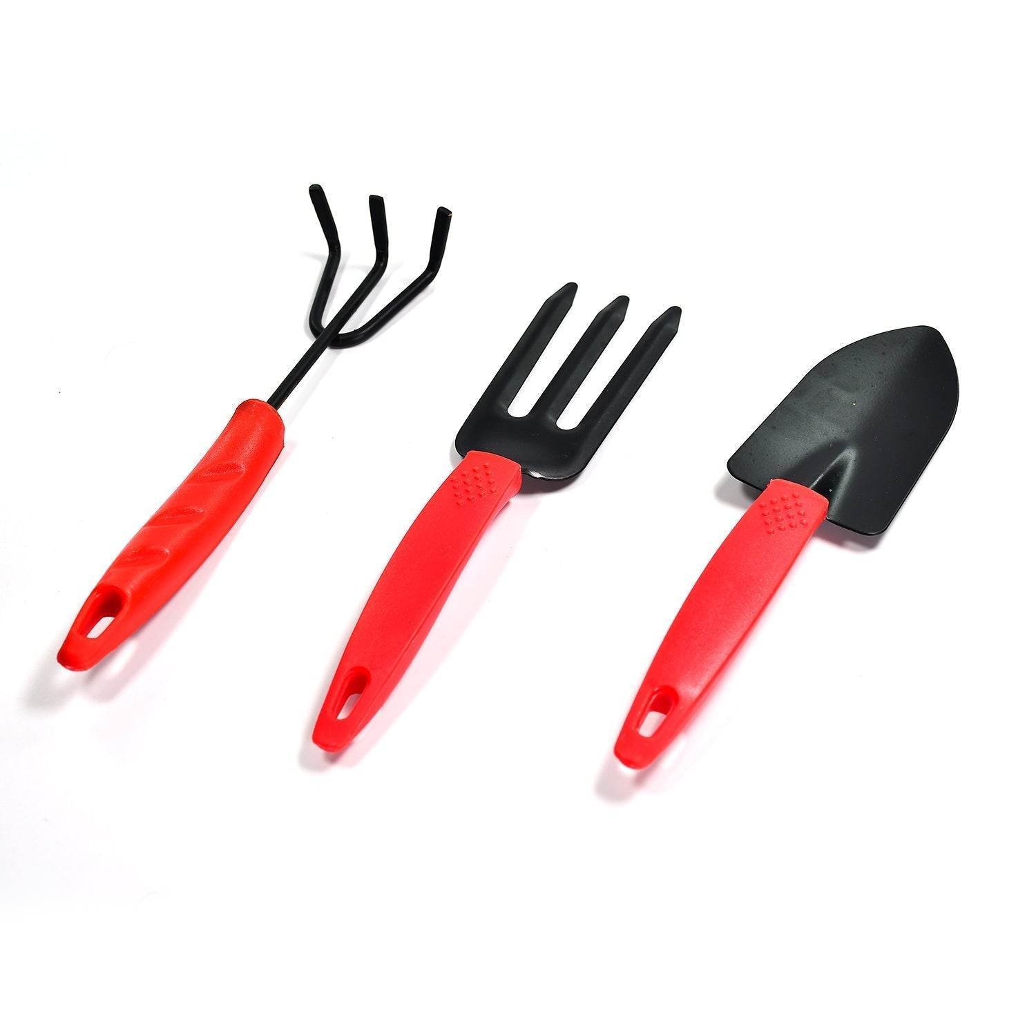 3pcs Small sized Hand Cultivator, Small Trowel, Garden Fork - infinityexculsivestore.com