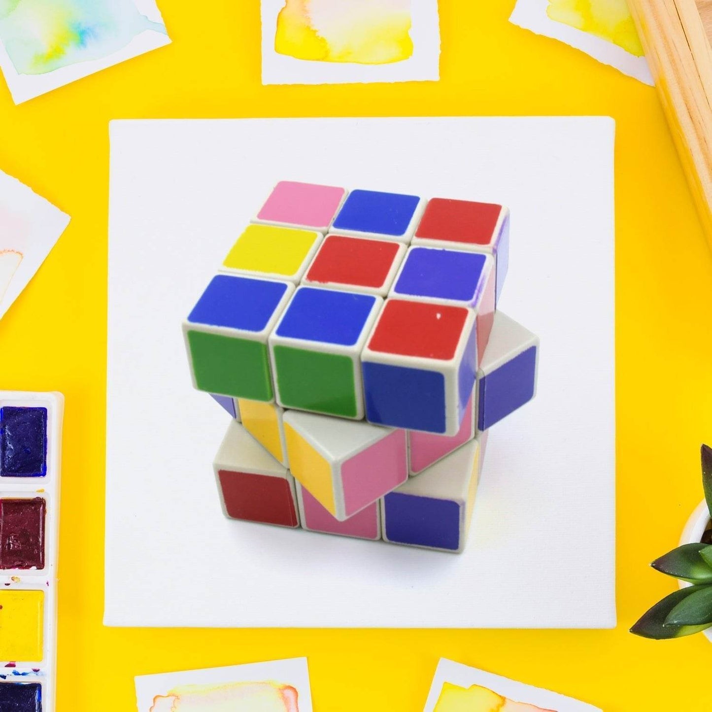 3x3x3 Cube Solving Kit - Includes Cube, Formula Sheets, Perfect for Beginners and Enthusiasts, 3d puzzles game | rubick cube puzzle cubes | rubix cube (1 Pc ) - infinityexculsivestore.com