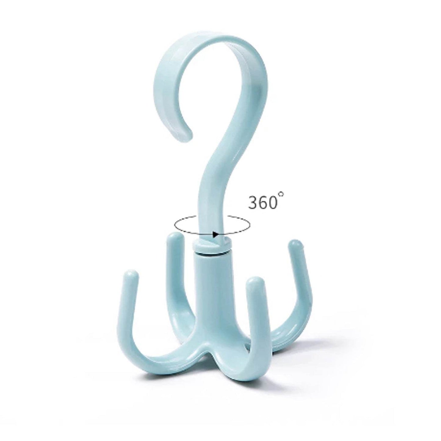 4-Claw Multi-Function 360 Degree Rotatable Purse Rack Handbag Hanger Hook - infinityexculsivestore.com