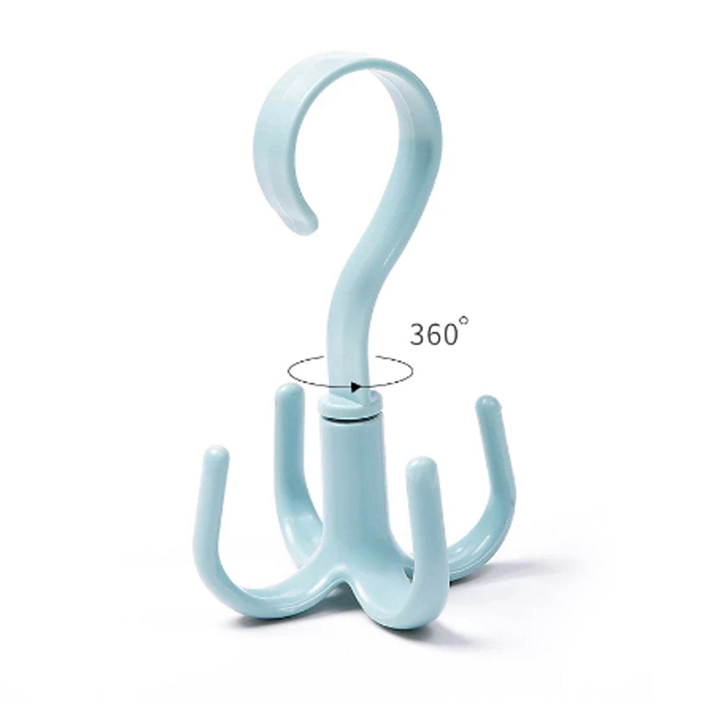 4-Claw Multi-Function 360 Degree Rotatable Purse Rack Handbag Hanger Hook - infinityexculsivestore.com