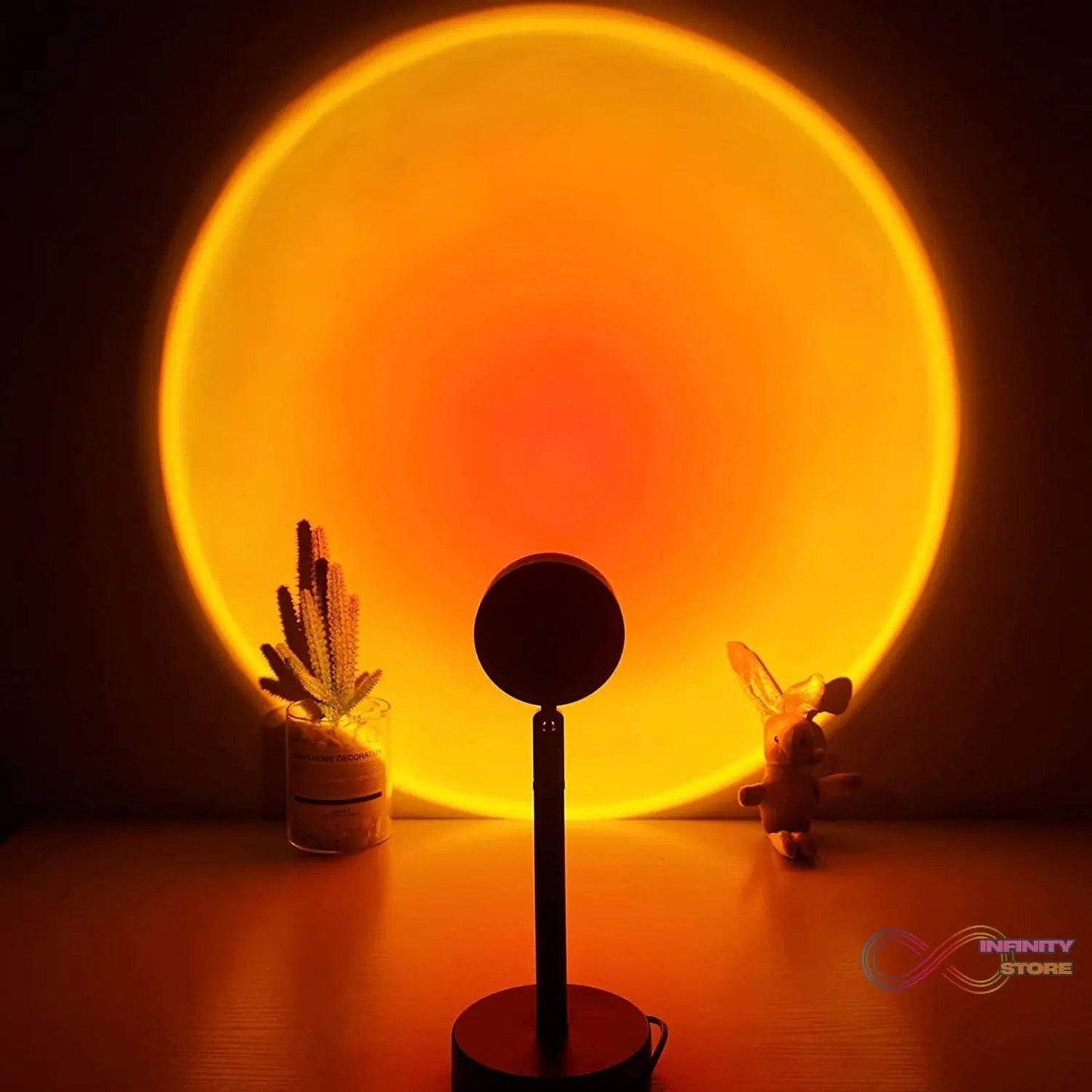 4 Colors Sunset Lamp, Sunset Projection Lamp LED Night Lights - infinityexculsivestore.com