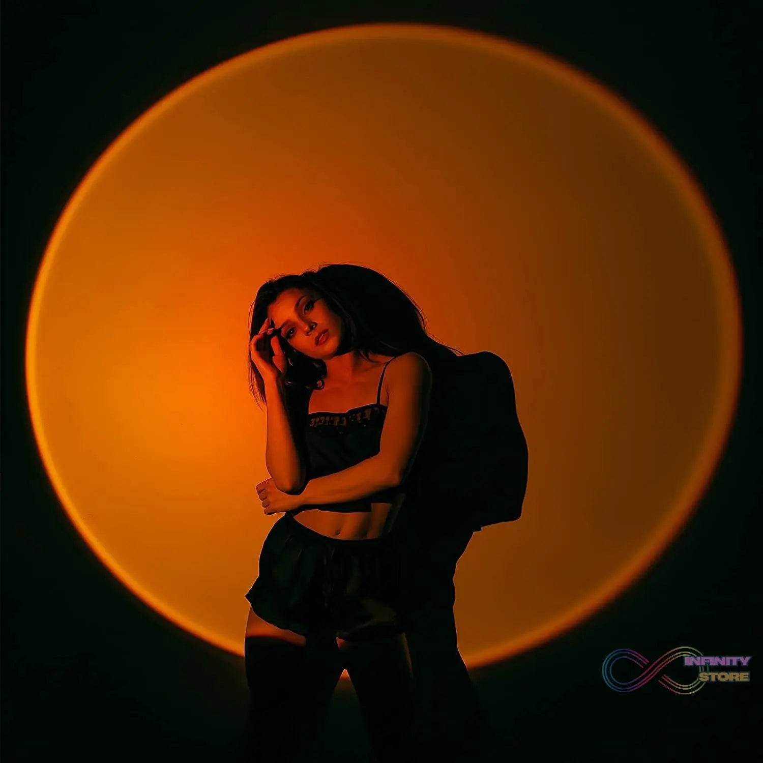 4 Colors Sunset Lamp, Sunset Projection Lamp LED Night Lights - infinityexculsivestore.com