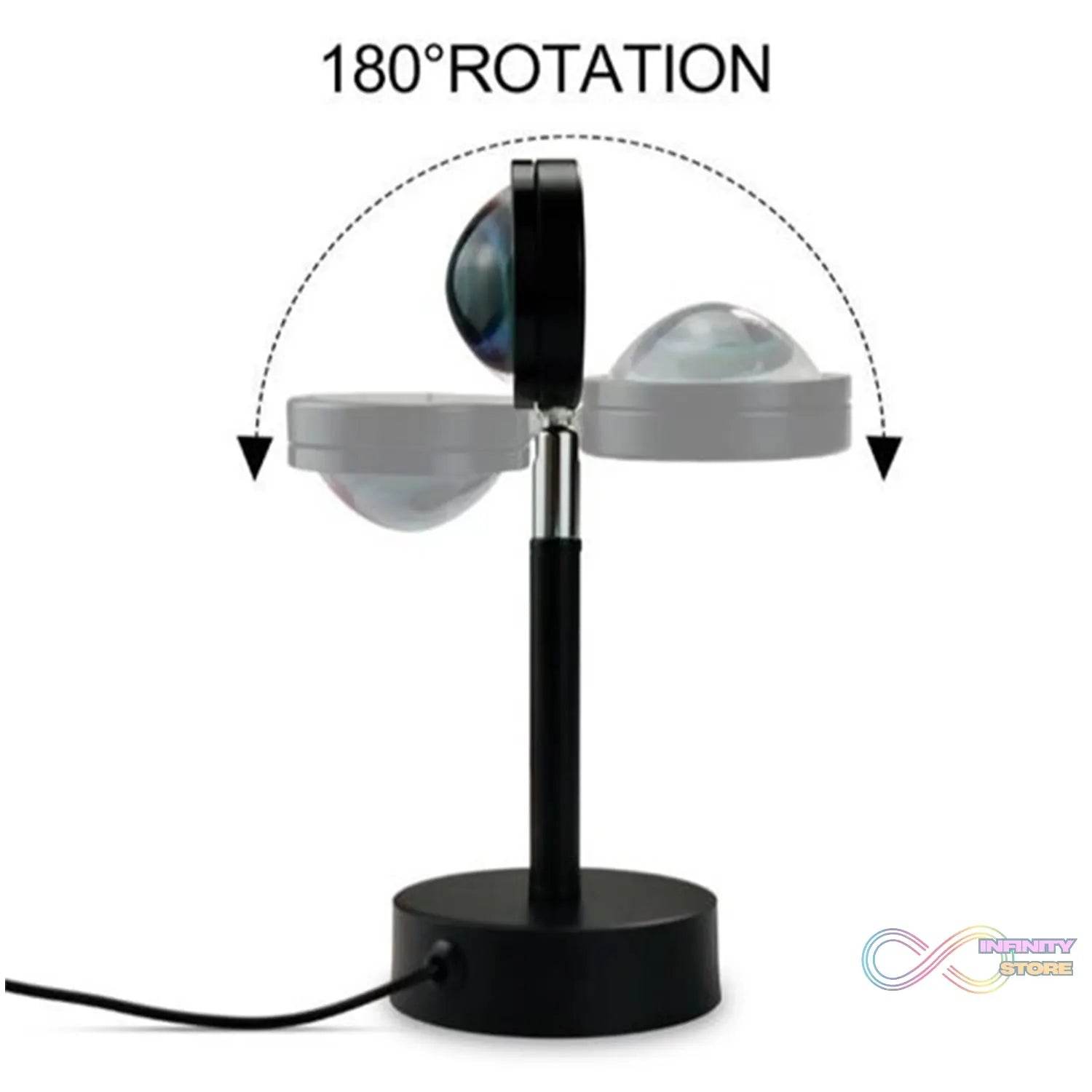 4 Colors Sunset Lamp, Sunset Projection Lamp LED Night Lights - infinityexculsivestore.com