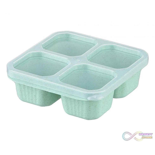 4 Compartment Food Storage Containers (1 Pc) - infinityexculsivestore.com
