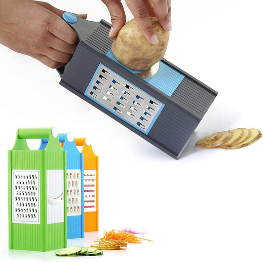 4 In 1 Plastic Vegetable And Fruit Grater And Slicer For Kitchen - infinityexculsivestore.com