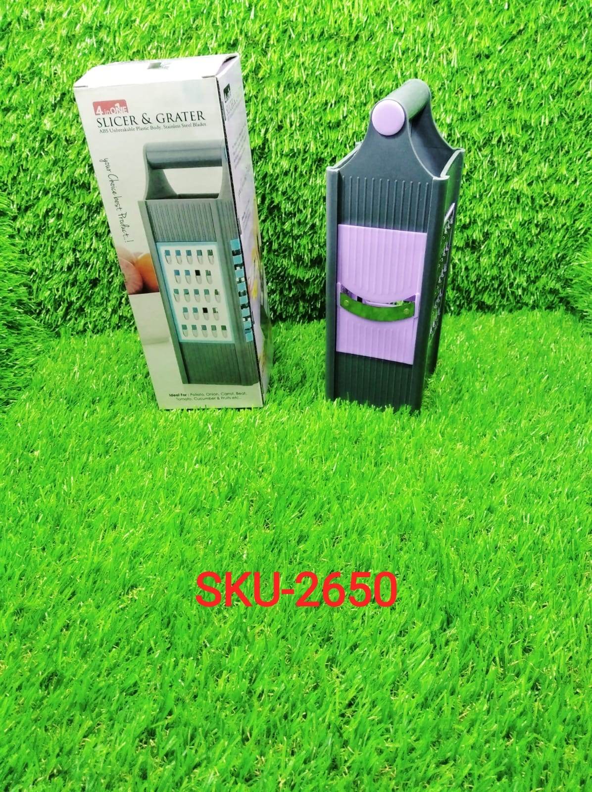 4 In 1 Plastic Vegetable And Fruit Grater And Slicer For Kitchen - infinityexculsivestore.com