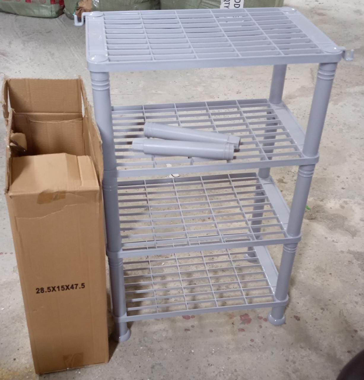 4 Layer Multifunctional Storage Shelf Organizer Narrow Storage Rack for Kitchen or Bathroom - infinityexculsivestore.com