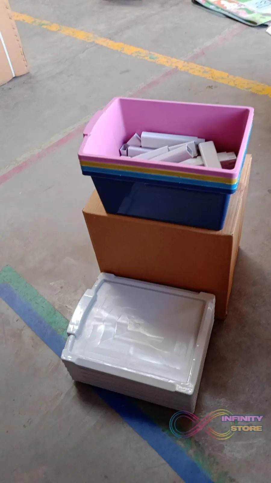 4-Layer Plastic Drawer Storage Organizer, Multi-Purpose Cabinet (1 Pc) - infinityexculsivestore.com
