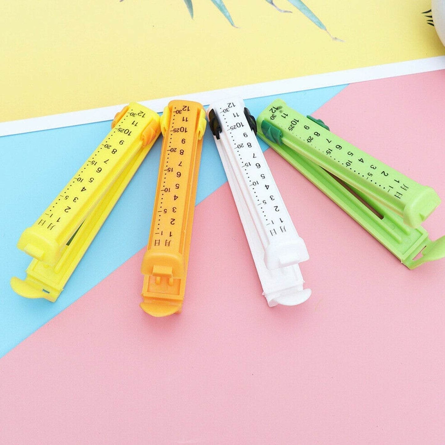 4 Pc Food Sealing Clip used for sealing of packed food stuffs and items to prevent them from contamination. - infinityexculsivestore.com