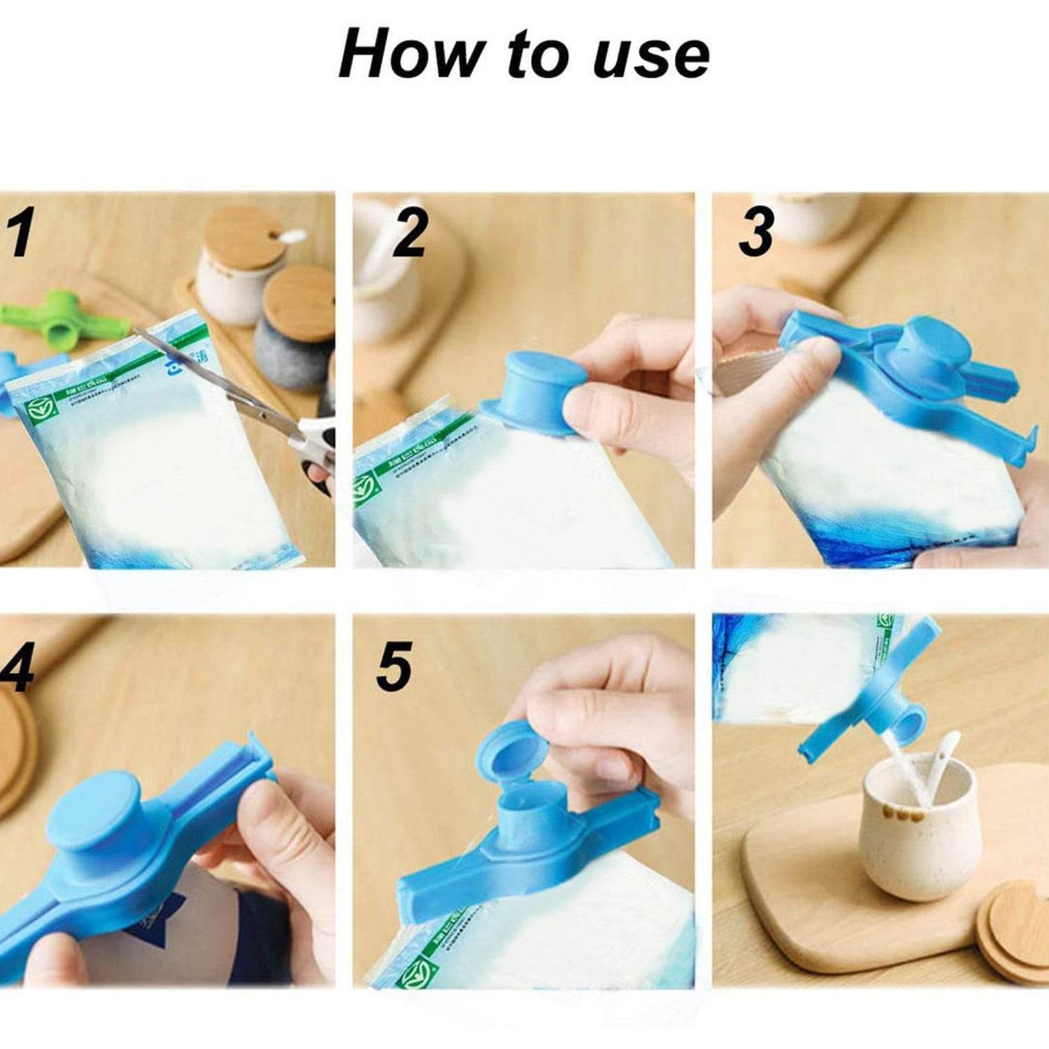 4 Pc Food Sealing Clip used in all kinds of places including household and official, especially for sealing packed food and stuff. - infinityexculsivestore.com