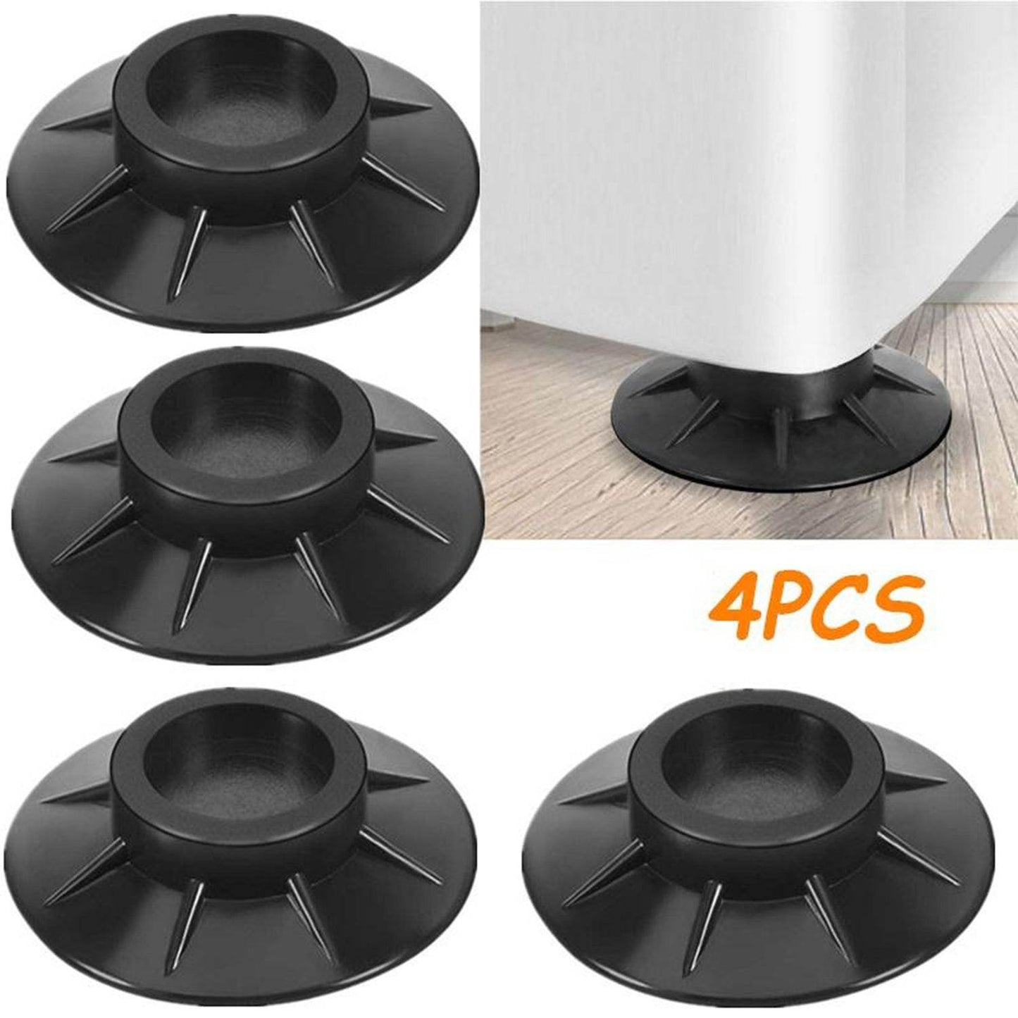 4 Pc Furniture Vibration Pad used to hold and supporting tables and stools in all kinds of places like household and official etc. - infinityexculsivestore.com