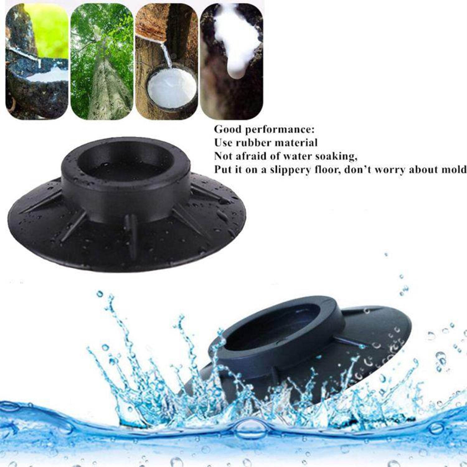 4 Pc Furniture Vibration Pad used to hold and supporting tables and stools in all kinds of places like household and official etc. - infinityexculsivestore.com