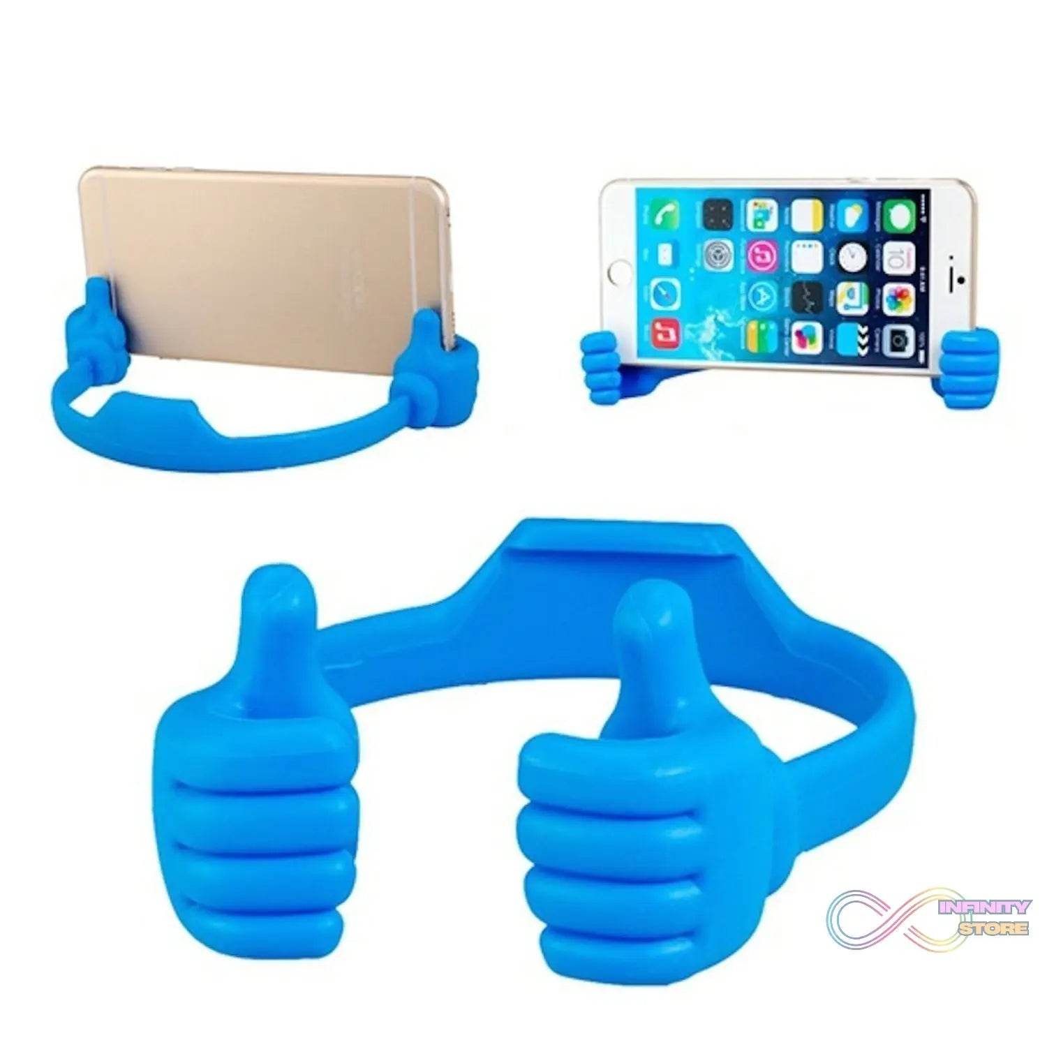 4 Pc Hand Shape Mobile Stand used in all kinds of places including household and offices as a mobile supporting stand. - infinityexculsivestore.com