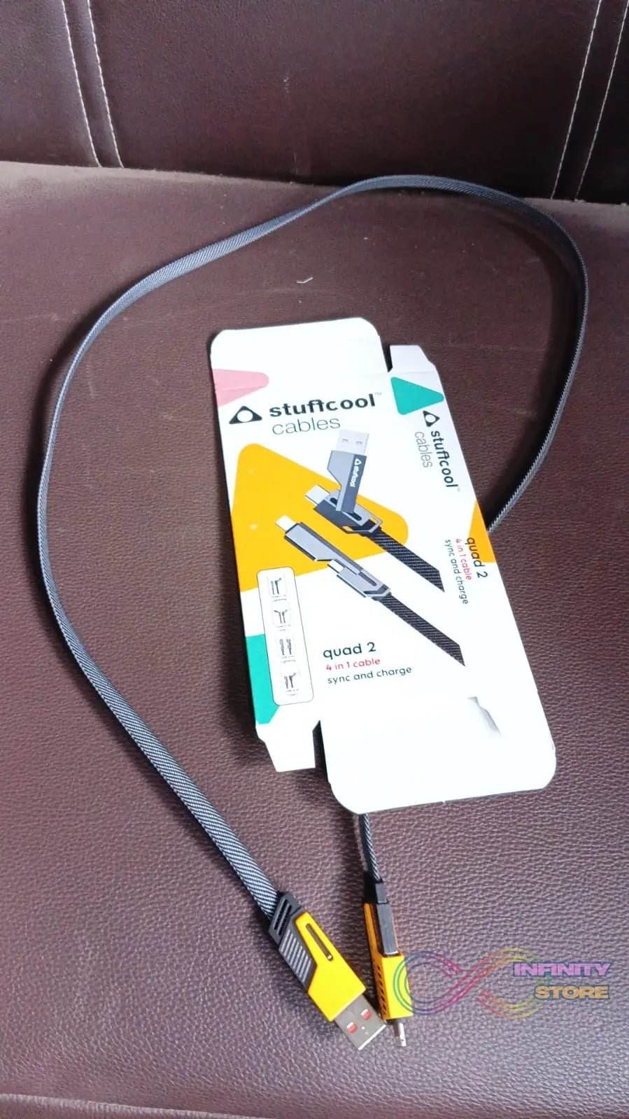 4 in 1 Charging Cable 65W Cable (1 Pc) - infinityexculsivestore.com