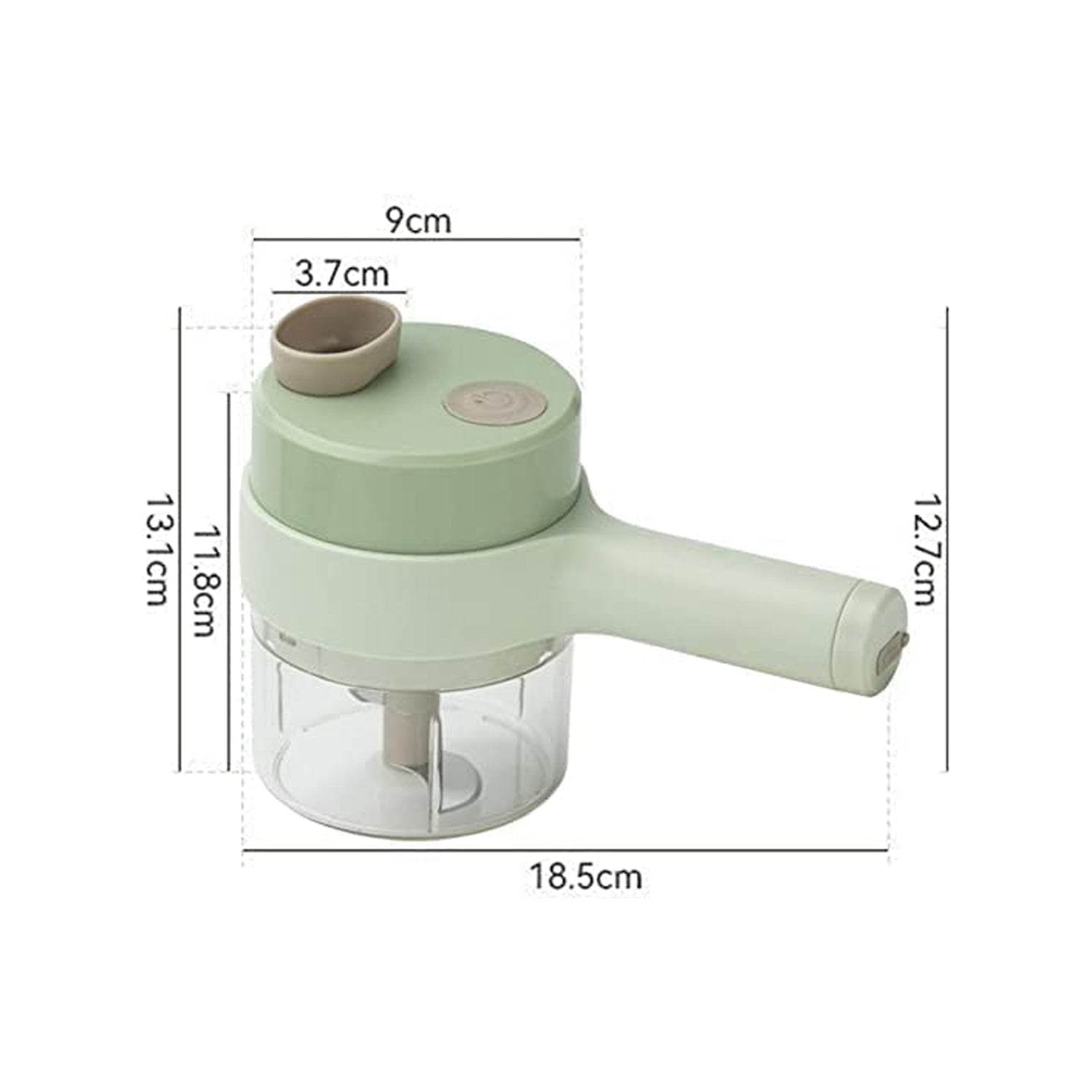 4 in 1 Electric Handheld Cooking Hammer Vegetable Cutter Set Electric Food Chopper Multifunction Vegetable Fruit Slicer - infinityexculsivestore.com