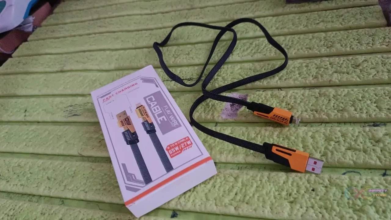 4 in 1 Fast Charging Cable With Multiport USB-C to Type C, USB-C to Lightning (1 Pc) - infinityexculsivestore.com