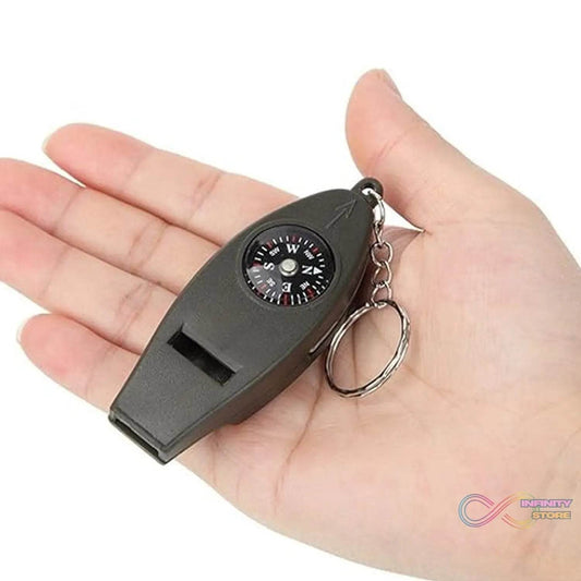 4 in 1 Multifunctional Emergency Survival Whistle (1 Pc) - infinityexculsivestore.com