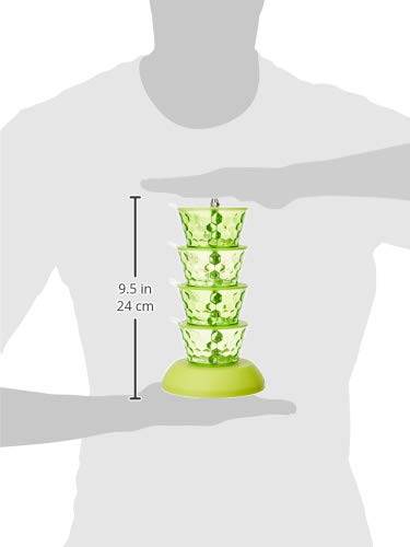 4 in 1 Multipurpose 360 Degree Rotating Pickle Rack Container for Kitchen - infinityexculsivestore.com