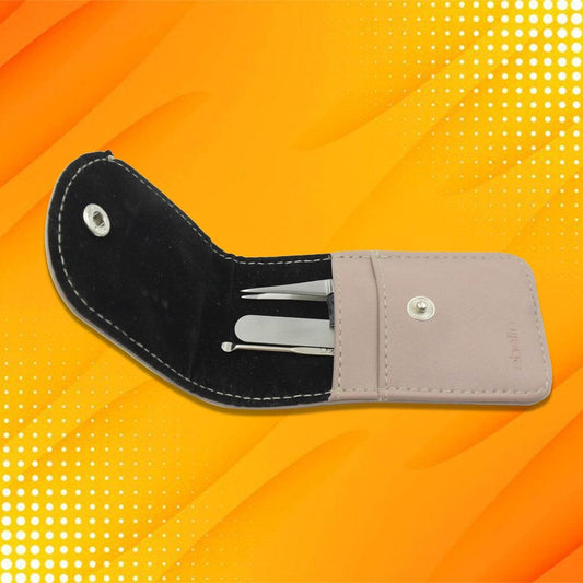4-in-1 Nail Clipper Kit: Stainless Steel Tools, Manicure Set (Travel Case) - infinityexculsivestore.com