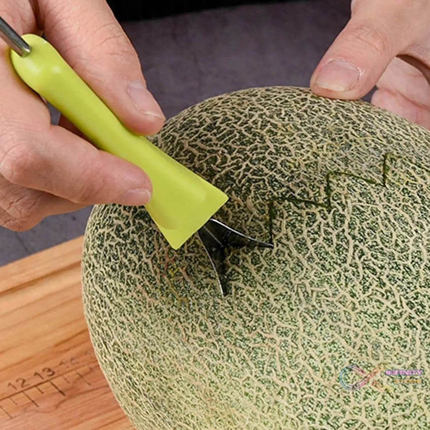 4-in-1 Stainless Steel Fruit Baller & Scooper - infinityexculsivestore.com