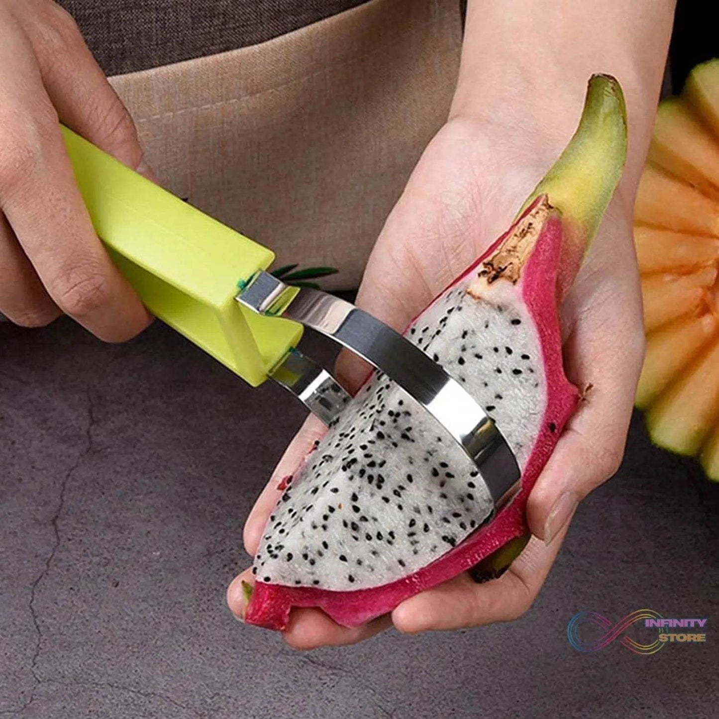 4-in-1 Stainless Steel Fruit Baller & Scooper - infinityexculsivestore.com