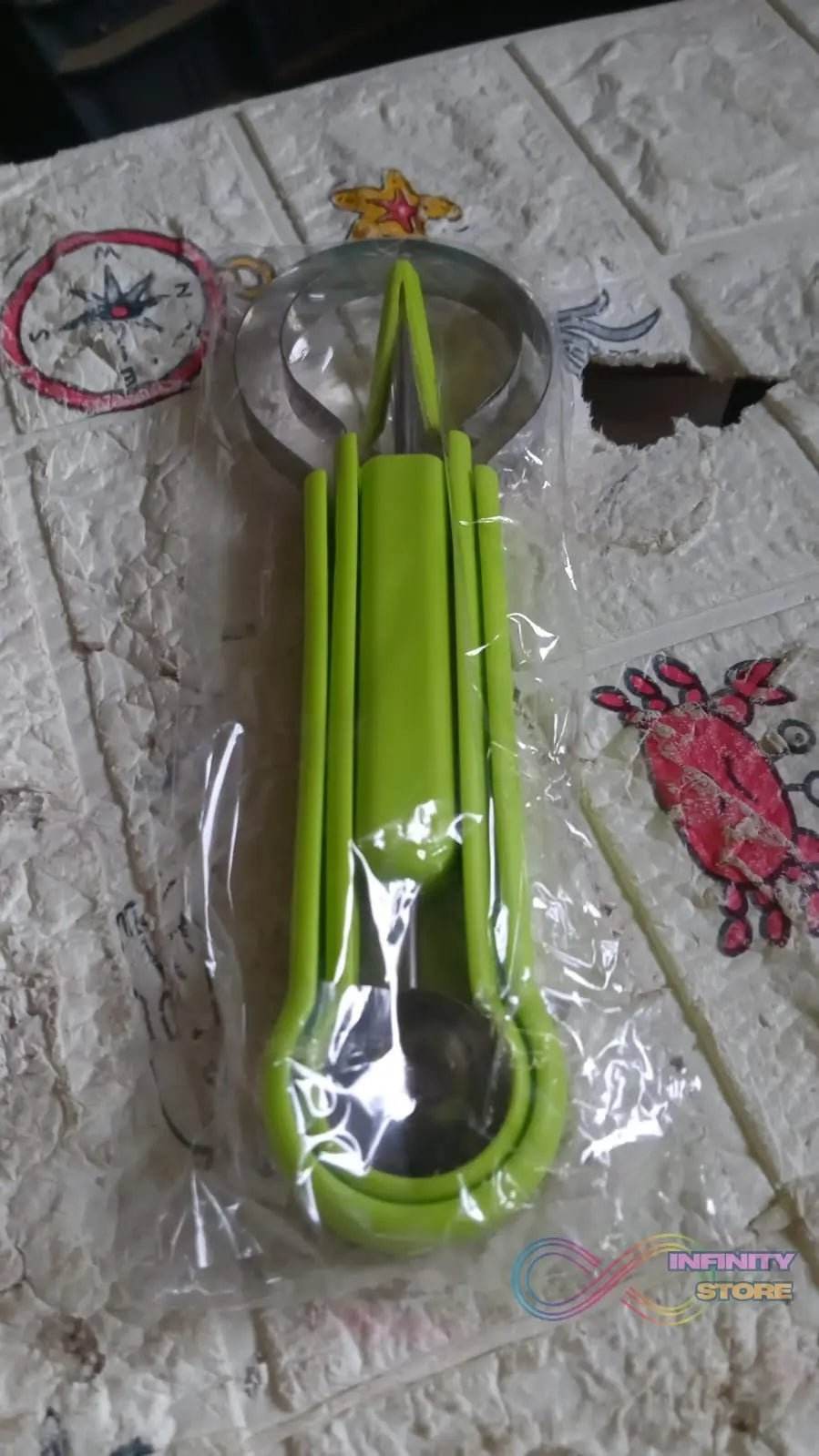 4-in-1 Stainless Steel Fruit Baller & Scooper - infinityexculsivestore.com