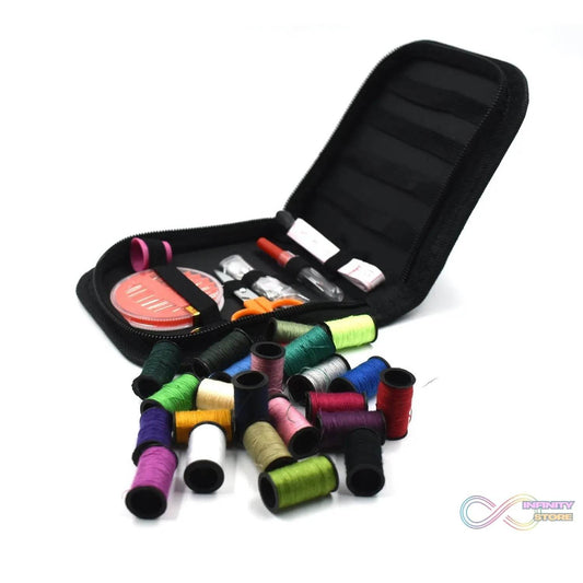 48 Pc Purse Sewing Set used for sewing of clothes and fabrics including all home purposes. - infinityexculsivestore.com
