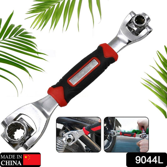 48 in 1 wrench Swivel Head Multi Tool Spanner Tools Socket Works with Spline Bolts Multi function Universal Furniture Car Repair - infinityexculsivestore.com