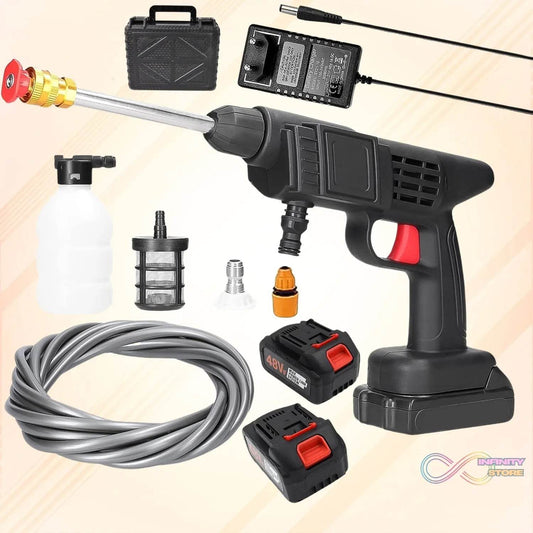 48V Double Battery Car & Washer Gun With 21v Charger - infinityexculsivestore.com