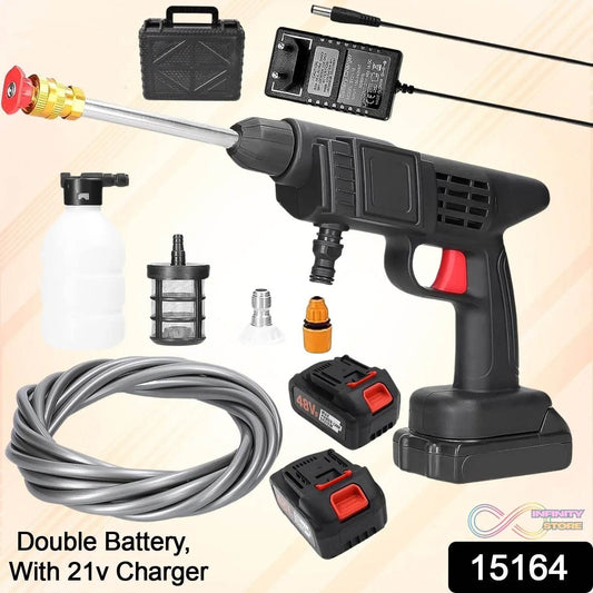 48V Double Battery Car & Washer Gun With 21v Charger - infinityexculsivestore.com