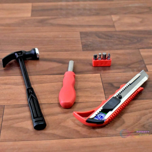4PC HELPER TOOL SET USED WHILE DOING PLUMBING AND ELECTRICIAN REPAIRMENT IN ALL KINDS OF PLACES LIKE HOUSEHOLD AND OFFICIAL DEPARTMENTS ETC. - infinityexculsivestore.com