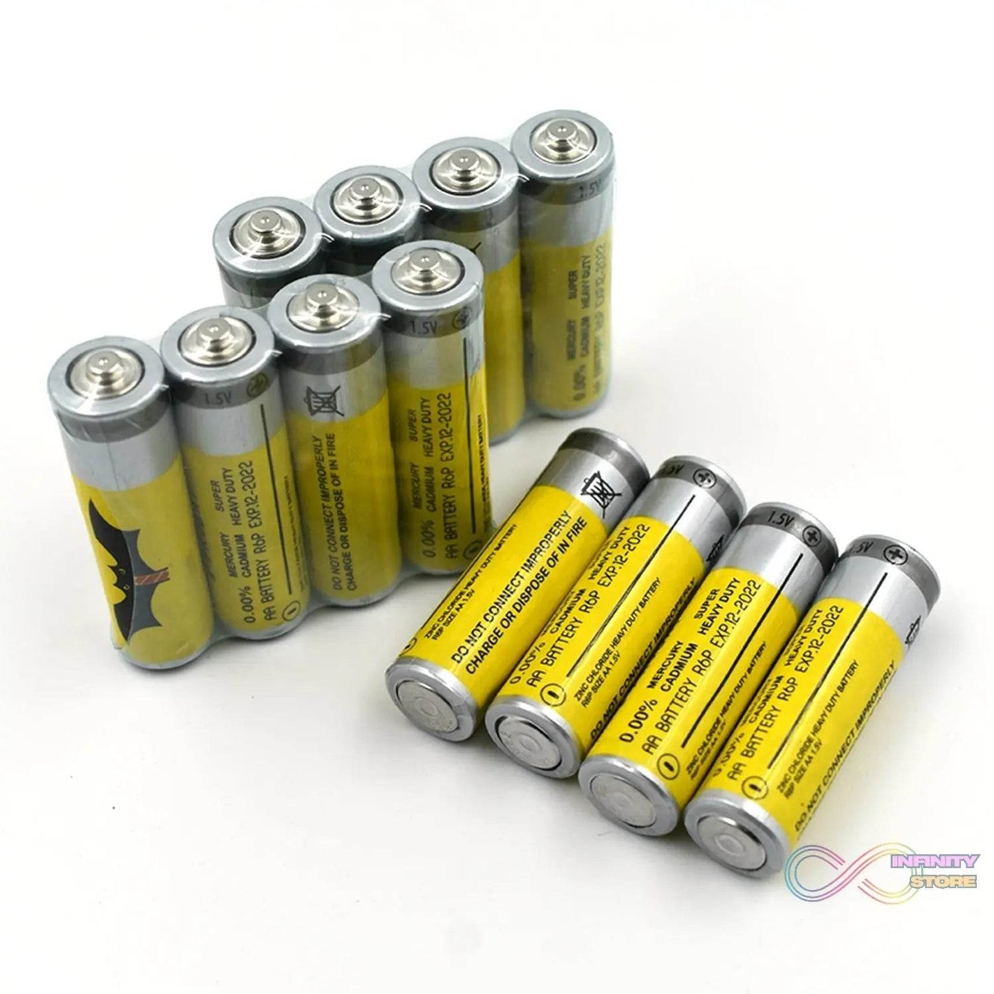 4Pc AA Battery and power cells used in technical devices such as T.V remote, torch etc for their functioning. - infinityexculsivestore.com