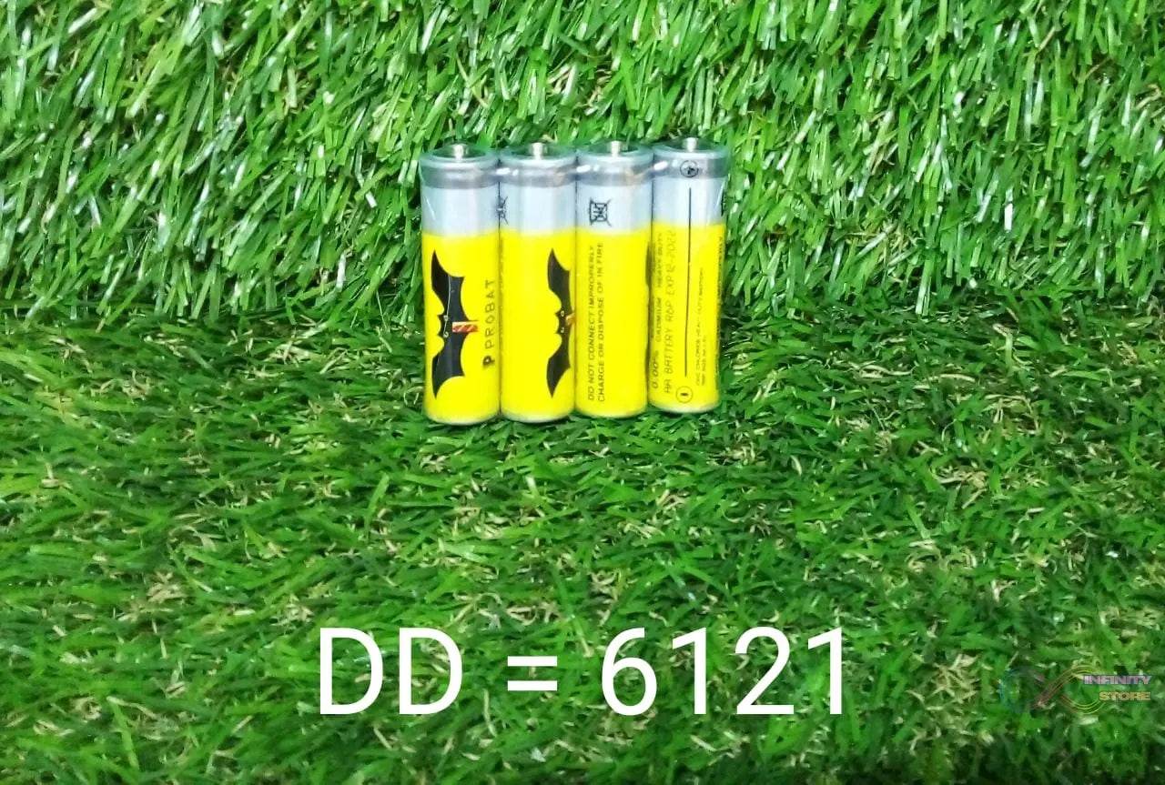 4Pc AA Battery and power cells used in technical devices such as T.V remote, torch etc for their functioning. - infinityexculsivestore.com
