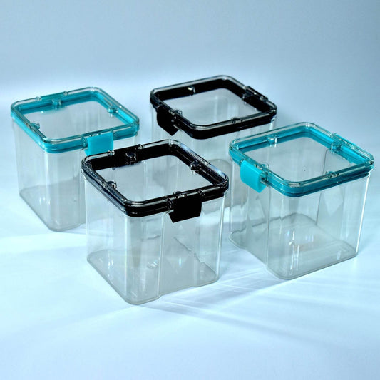 4Pc Square Container 700Ml Used For Storing Types Of Food Stuffs And Items. - infinityexculsivestore.com