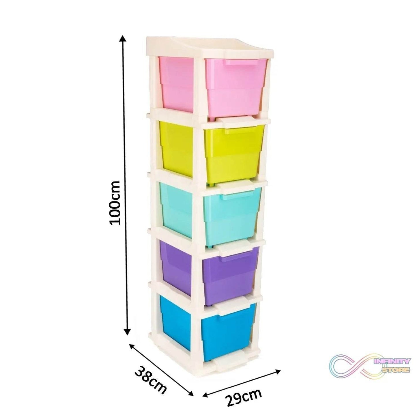 5 Layer Multi-Purpose Modular Drawer Storage System - infinityexculsivestore.com