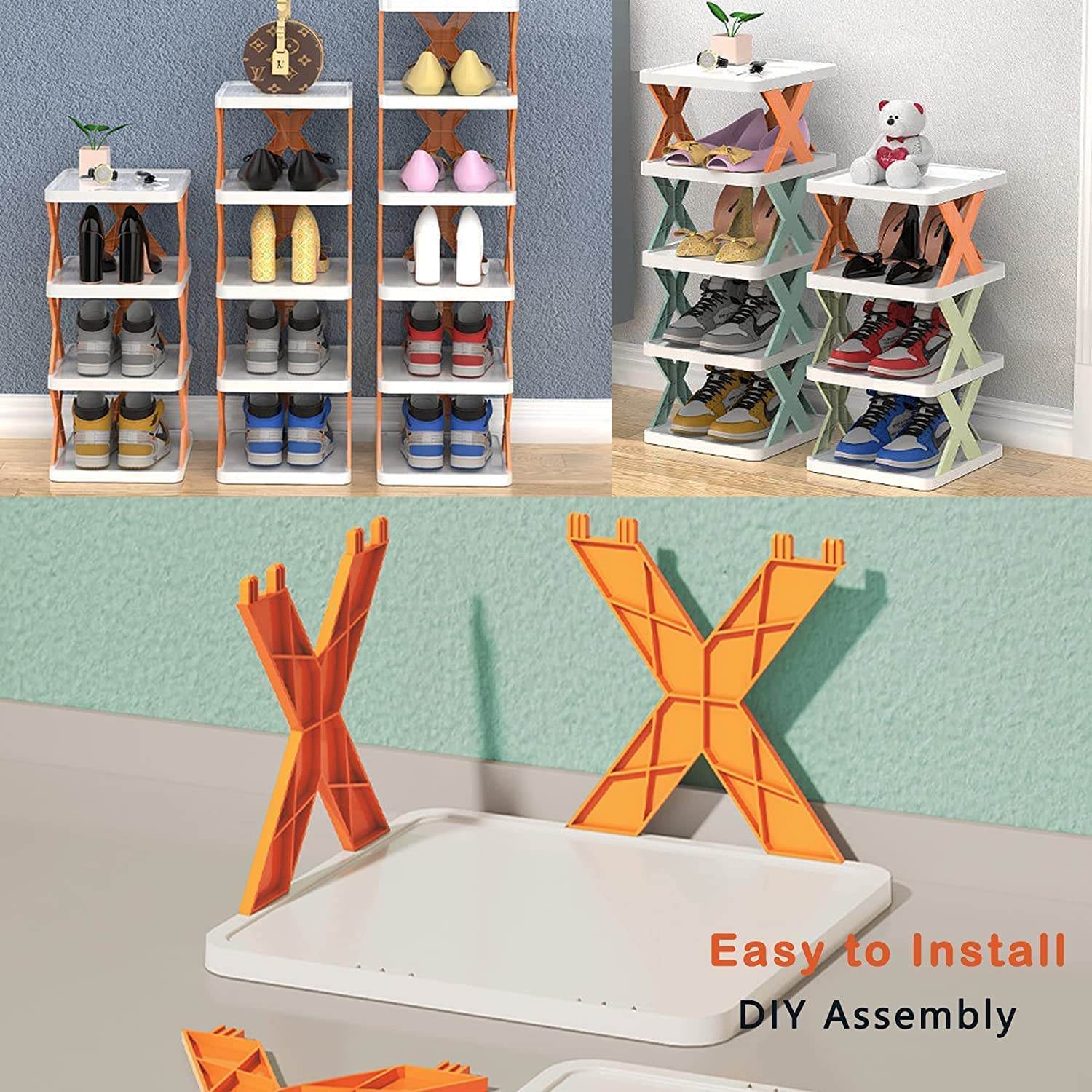 5-Layer Shoe Rack for Small Spaces & Easy Storage - infinityexculsivestore.com