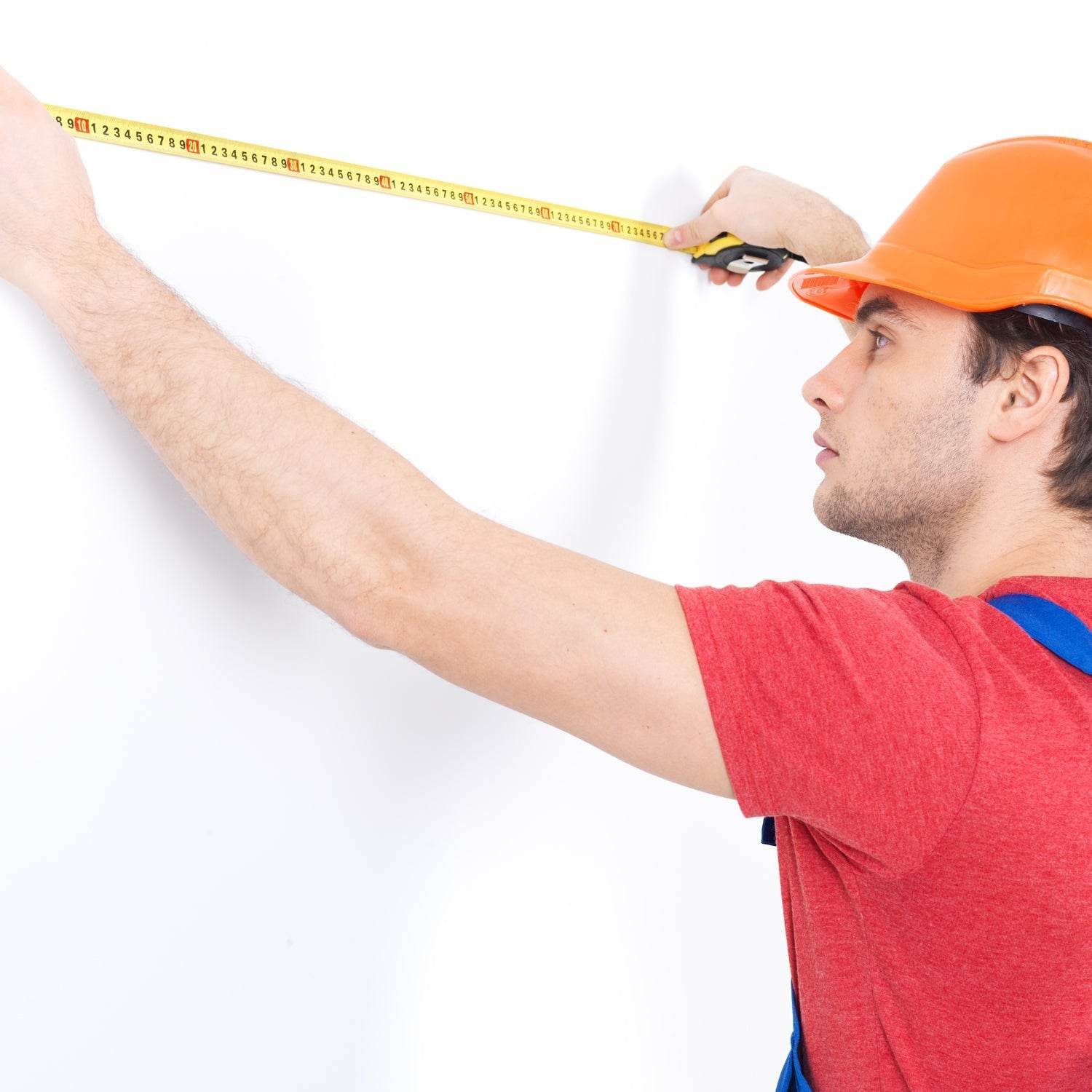 5 Meter Measuring Tape with Press Release Locking System, Measuring Tape with Transparent Gripper for Engineering/Hight/Decoration Measurement - infinityexculsivestore.com