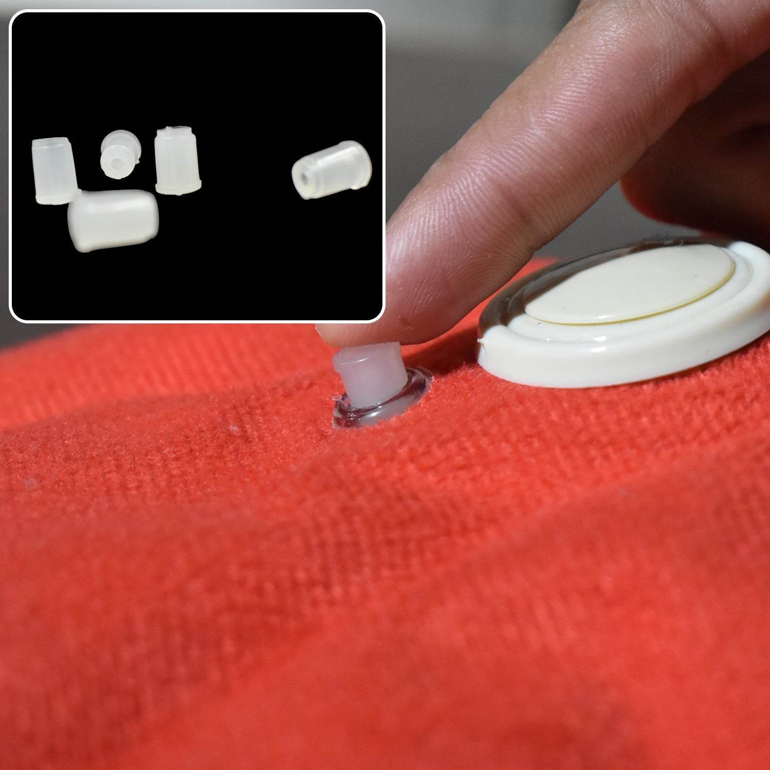 5 Pc Hot Water Bag in Water Stopper used as a stopper while injecting nails on walls etc. - infinityexculsivestore.com