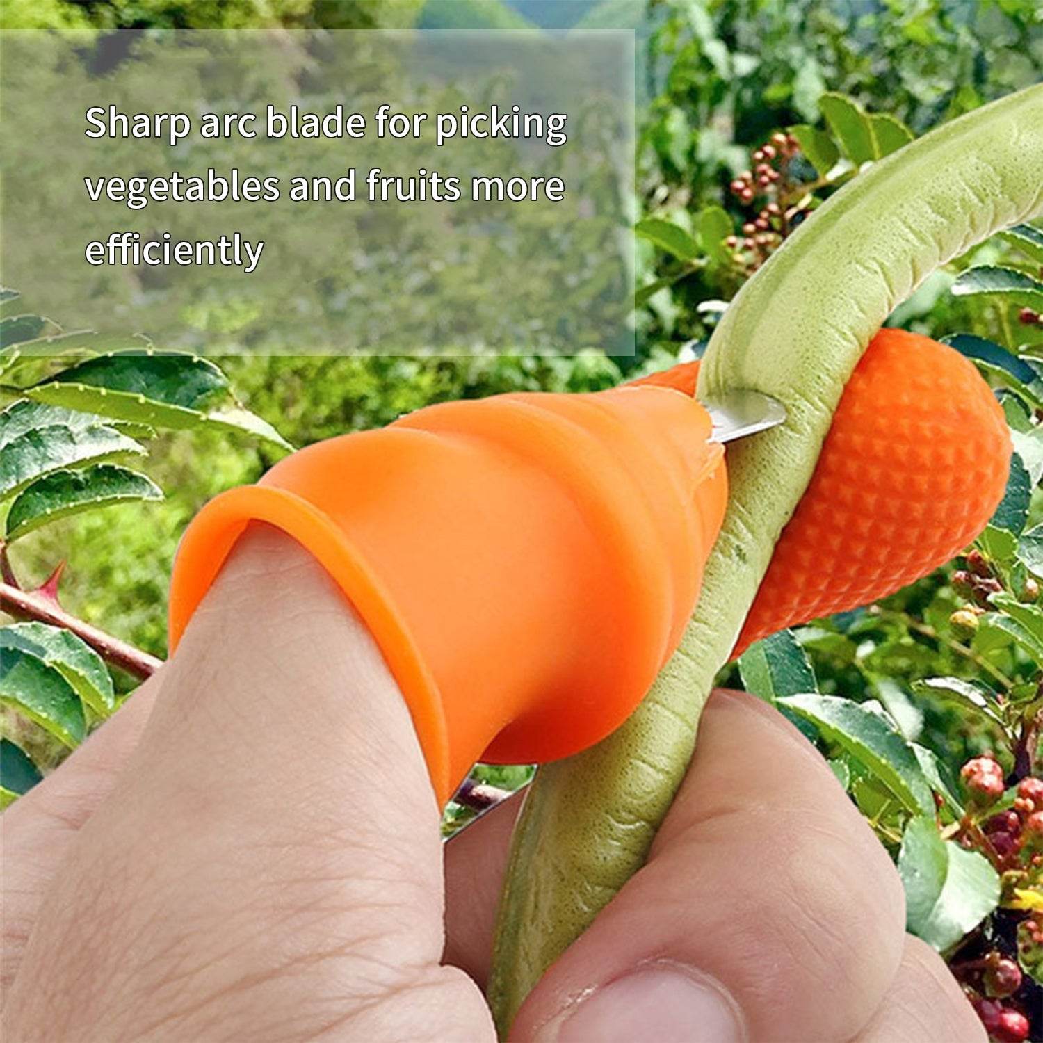 5-Piece Vegetable Thumb Cutter Set with Sharp Blades - infinityexculsivestore.com