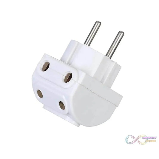 5-Way 2 Pin Multi-Plug Socket / Converter (1 Pc) - infinityexculsivestore.com
